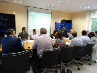 Photo of the project kick-off meeting