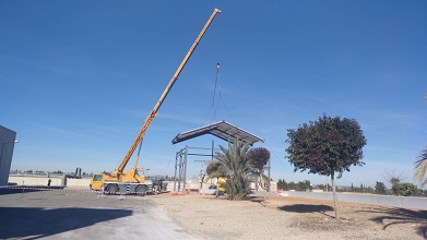 imagen tercera de construcción de la nave